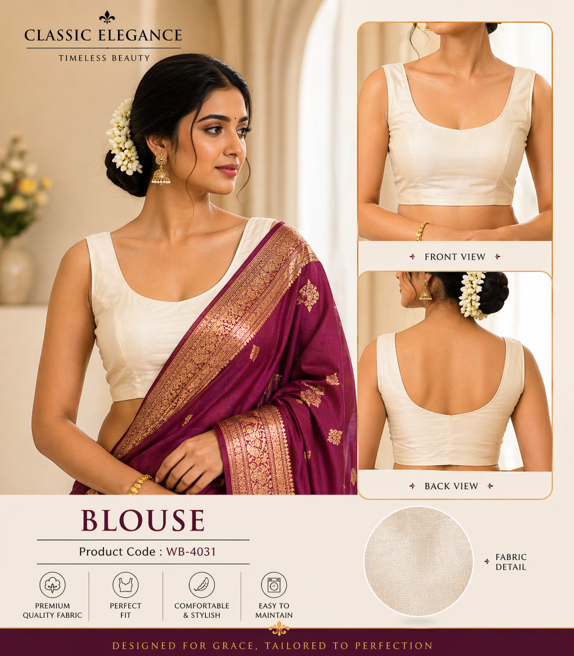 sleeveless silk blouse