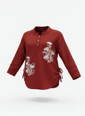 KOREAN PRINT TOPS