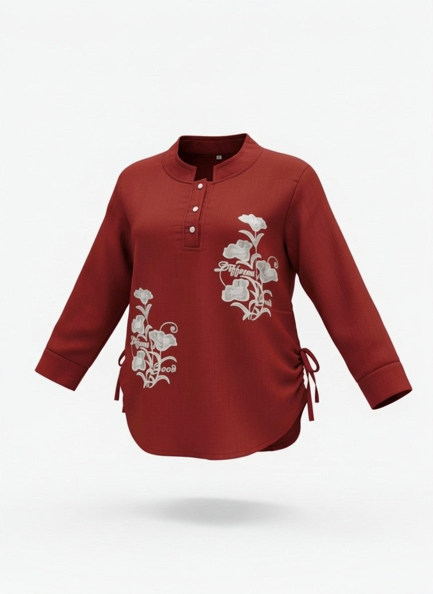KOREAN PRINT TOPS