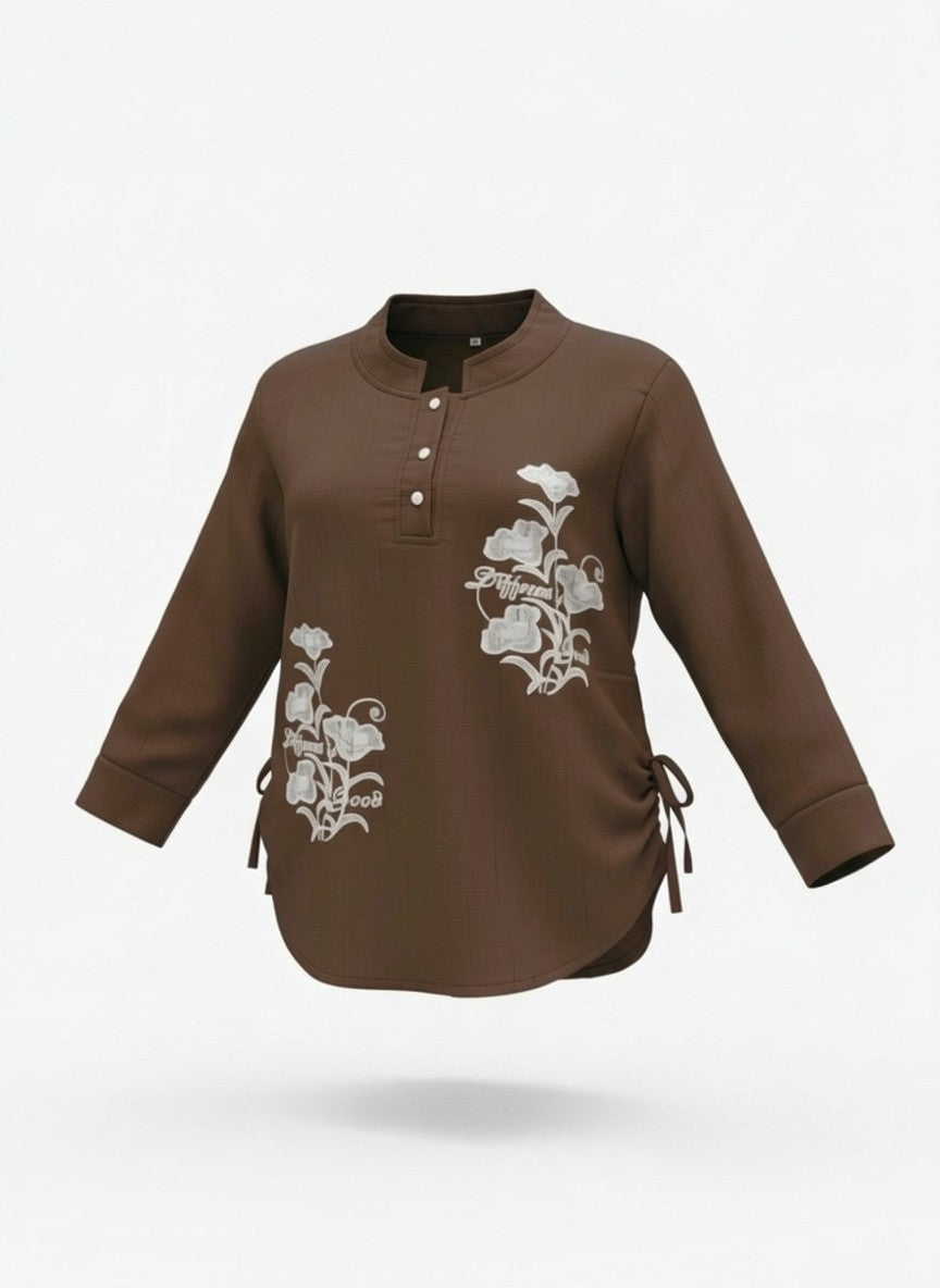 KOREAN PRINT TOPS