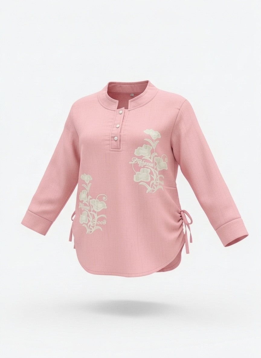 KOREAN PRINT TOPS