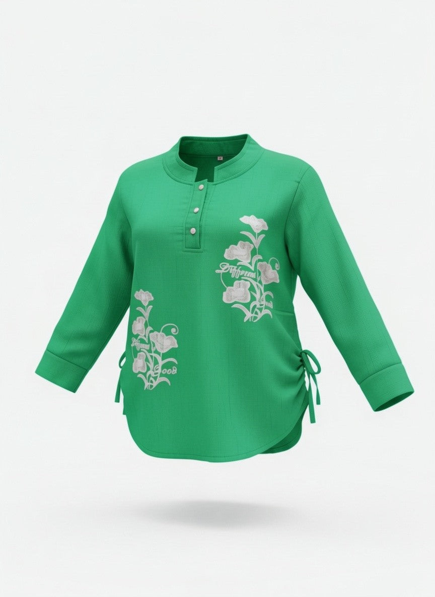 KOREAN PRINT TOPS